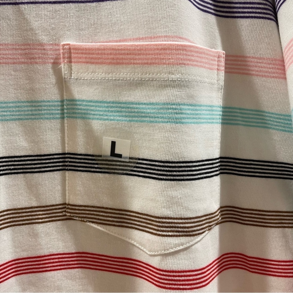 Vans men's 2023 Pride Stripe Short Sleeve Knit Tee new with tags size large - Picture 5 of 7